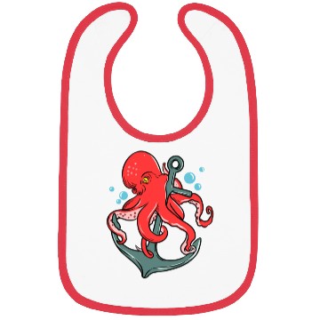 Discover Octopus Anchor for Octopus Lover Bibs