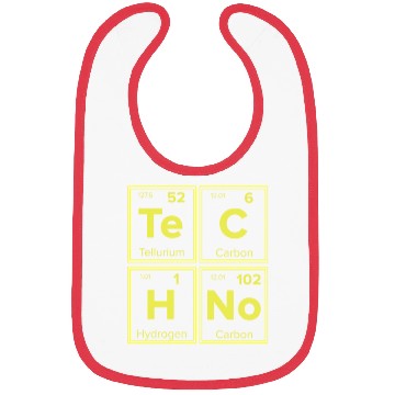 Discover Techno Periodic Table for Techno Lover Bibs