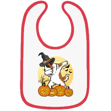 Discover Dabbing Saint Bernard Halloween Bibs