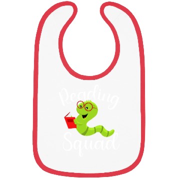 Discover Reading Squad Teacher Student Reader Librarian Bibs
