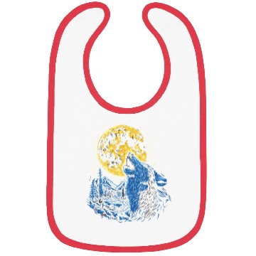 Discover Wolf Moon Forest Wolves Nature Nature Liever Full Bibs