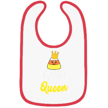 Discover Candy Corn Queen Bibs for Kid Girls Women
