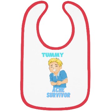 Discover Tummy Ache Survivor Funny Back To School Bibs