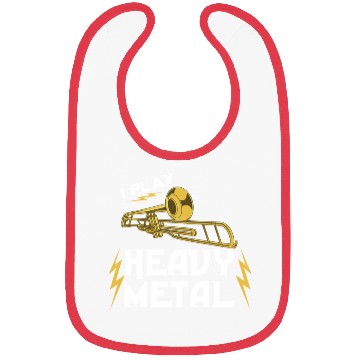 Discover I Play Heavy Metal For Trombone Player Bibs