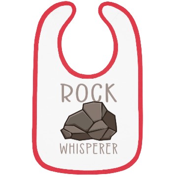 Discover Rock Whisperer for Geology Lover Bibs