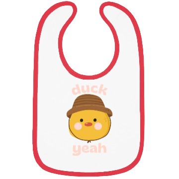 Discover Cute Duck Yeah Funny Sarcastic Bibs
