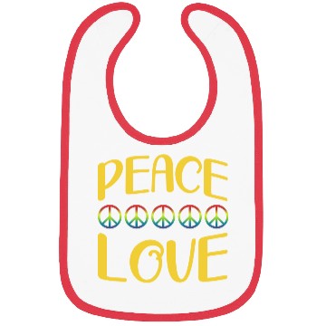 Discover PEACE love Bibs