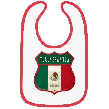 Discover Tlalnepantla Mexico crest design Bibs