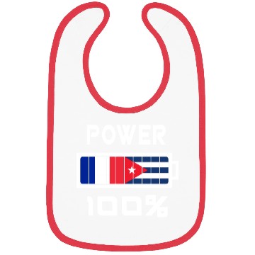 Discover France and Cuba power 100% Bibs