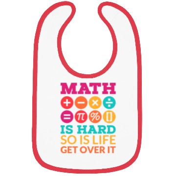 Discover Funny Math Teacher Mathematician Education Joke Bibs