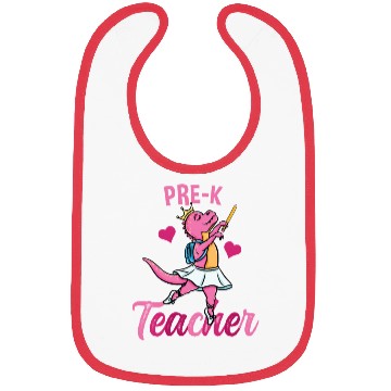 Discover Pre-K Teacher Ballet Back To School Girls Bibs