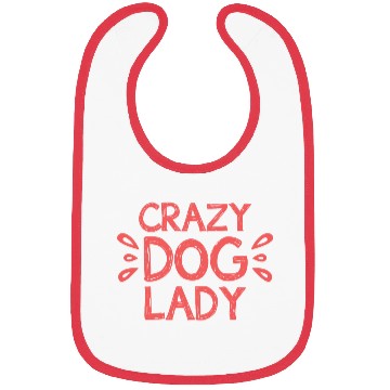 Discover CRAZY DOG LADY Bibs