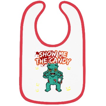 Discover Show Me The Candy Halloween Costume Trick Or Treat Bibs