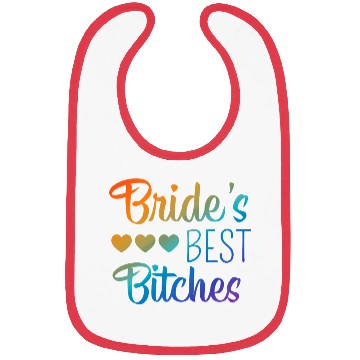 Discover Bachelorette Party Bride's Best Bitches Gift Bibs