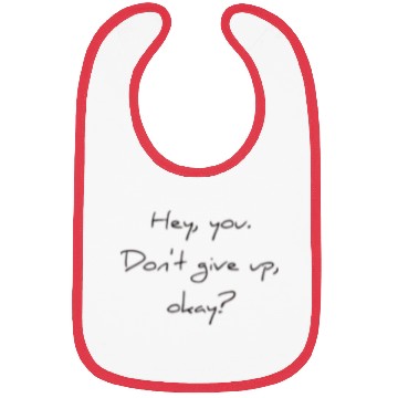 Discover Never give up Bibs