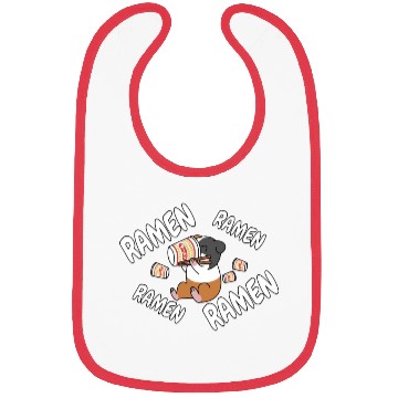 Discover Guinea Pig Instant Ramen Noodles Bibs