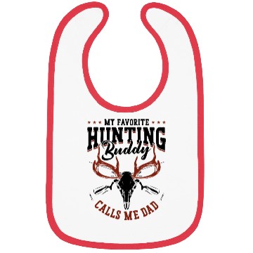Discover Buck Deer Hunting Hunter Dad Bibs