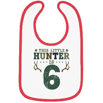 Discover Buck Deer Hunting Hunter Kid 6th Bibs