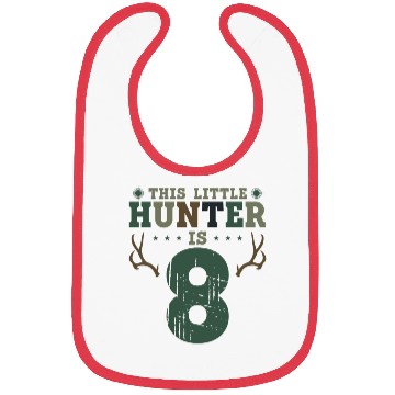 Discover Buck Deer Hunting Hunter Kid 8th Bibs