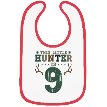 Discover Buck Deer Hunting Hunter Kid 9th Bibs