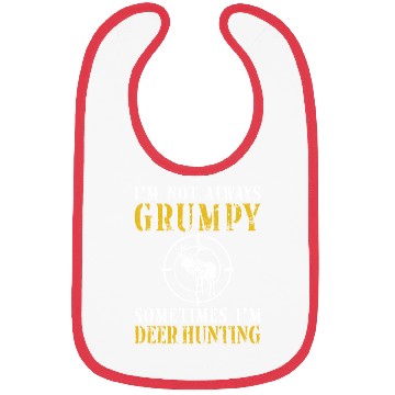 Discover Buck Deer Hunting Hunter Dad Bibs