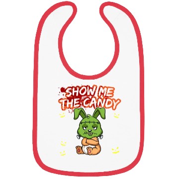 Discover Show Me The Candy Halloween Costume Trick Or Treat Bibs