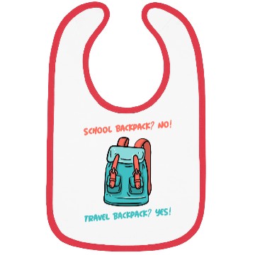 Discover School Backpack? No! Travel Backpack? Yes! Bibs