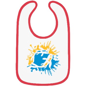 Discover colorful drop 2 koi Bibs