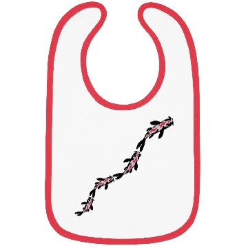 Discover many koi fish nishikigoi Bibs