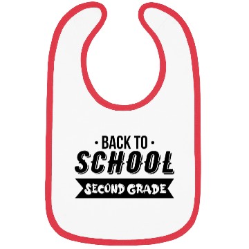 Discover back to school second grade Bibs