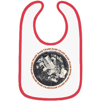 Discover "BASH TRASH" Reduce Reuse Recycle Climate Ecology Bibs