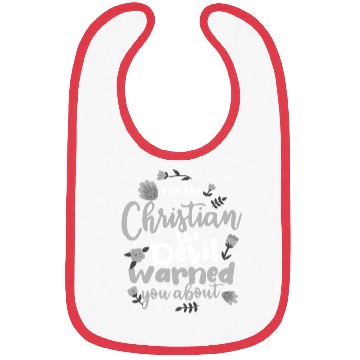 Discover Christian the Devil Warned You About Christian Bibs