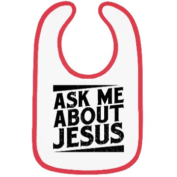 Discover Christian Gift Ask Me About Jesus Evangelical Bibs