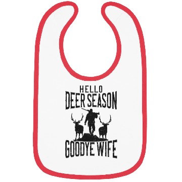 Discover Buck Deer Hunting Hunter Husband Bibs