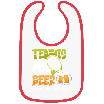 Discover Tennis Player Present Tennis Club Coach Sport Bibs