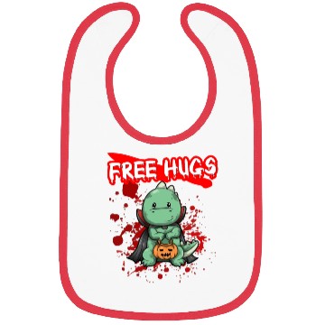 Discover Free Hugs Halloween Sarcasm Scary Creepy Costume Bibs