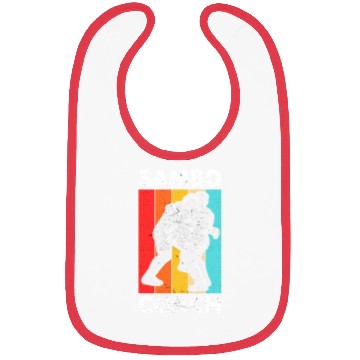 Discover Sambo Coach Training Fighter Martial Arts Bibs