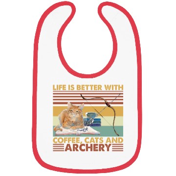 Discover Coffee Cats and Archery Bibs