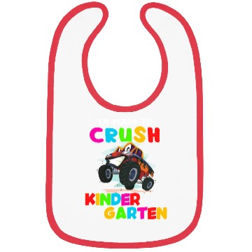 Discover I'm Ready To Crush Kindergarten Back to School Bibs