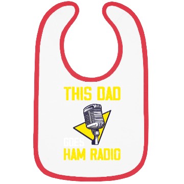 Discover This Dad Goes Ham Radio Bibs