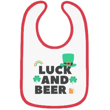 Discover St. Patrick's Day Luck and Beer Bibs