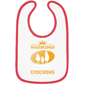 Discover May Spontaneously Talk About Chickens Bibs