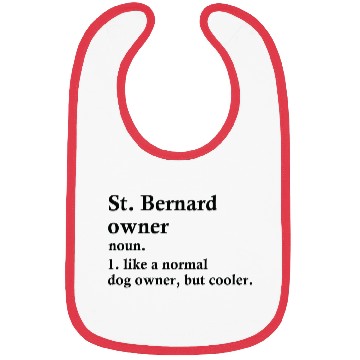 Discover St Bernard Dog Owner Definition Bibs
