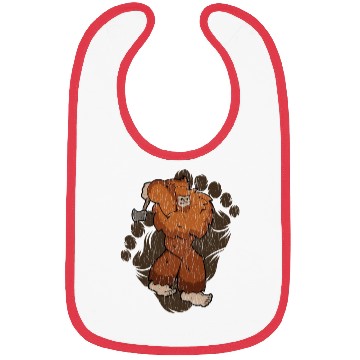 Discover Bigfoot Axe Throwing Sasquatch Throwing Axe Bibs