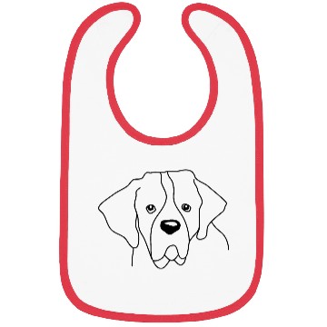 Discover Saint Bernard Black Bibs