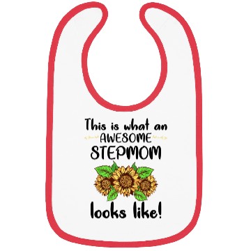 Discover Mothers Day Bonus Step Mom From Stepdaughter Bibs
