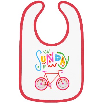 Discover Riding Bicycle Sunday Bibs