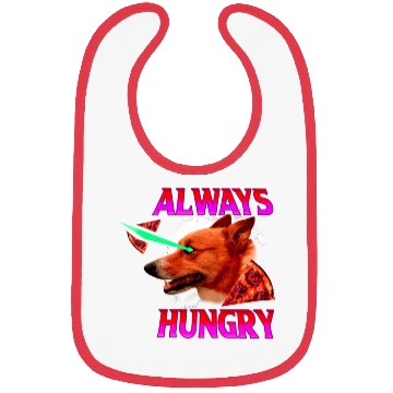 Discover Always Hungry Corgi Dog Bibs