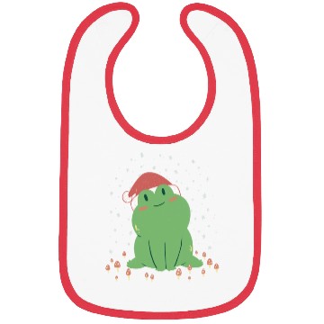 Discover Kawaii Frog Goblincore Cottagecore Aesthetic Bibs