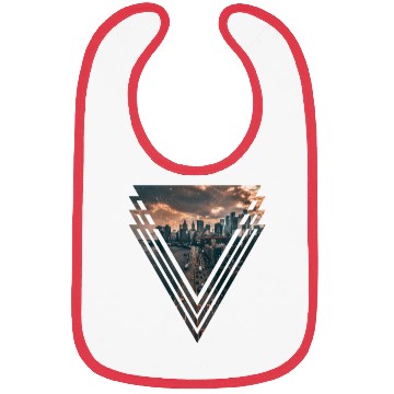 Discover Manhattan in Triangle Bibs